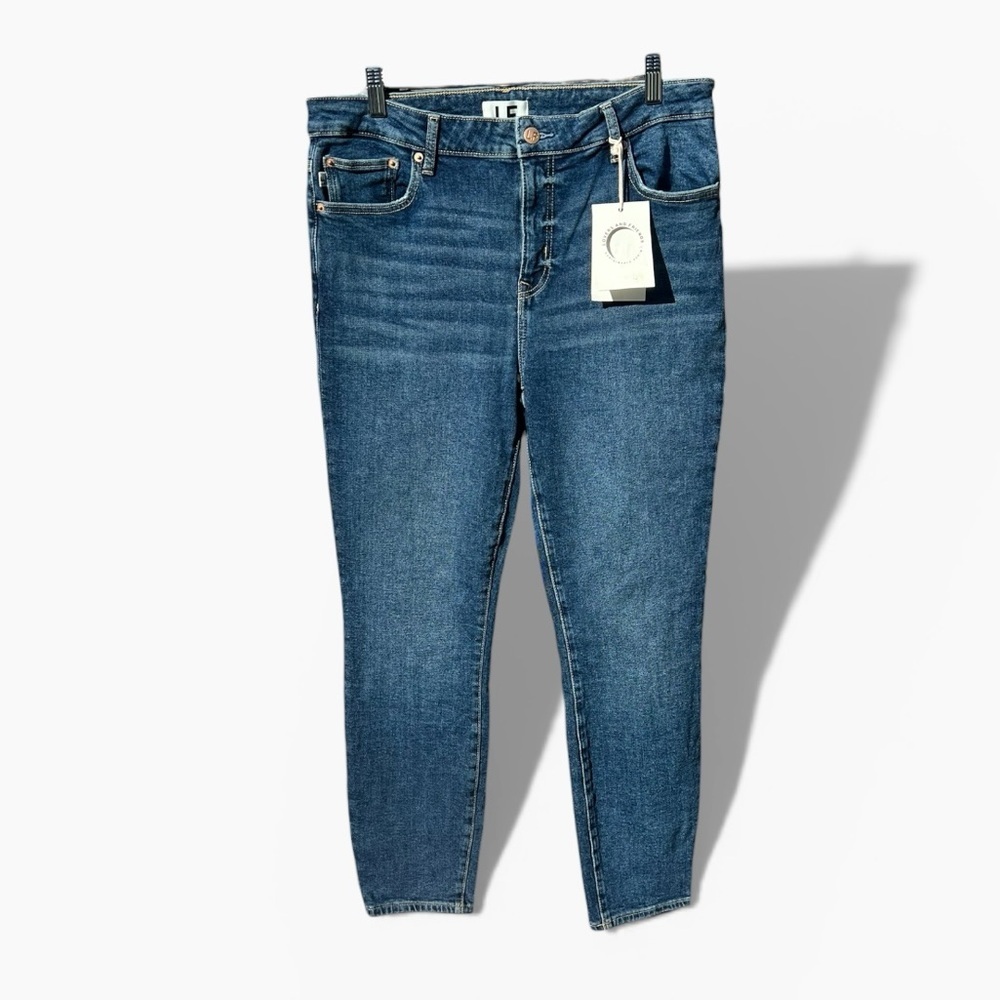 🌻NEW w/tag Lovers + Friends Ricky High Waist Ankle Skinny Jeans Womens Size 32